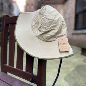 NWT Unisex Tough Outfitters Boonie Sunhat With Neck Flap 50 UPF